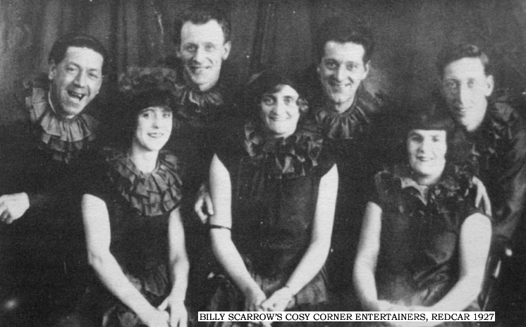 Billy Scarrow's Cosy Corner Entertainers, Redcar 1927